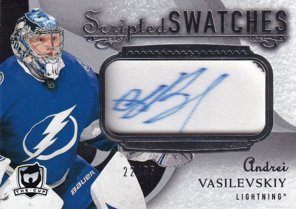 AUTO patch karta ANDREI VASILEVSKIY 18-19 UD The CUP Scripted Swatches /35